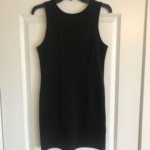 Fitted LBD with embellished open back